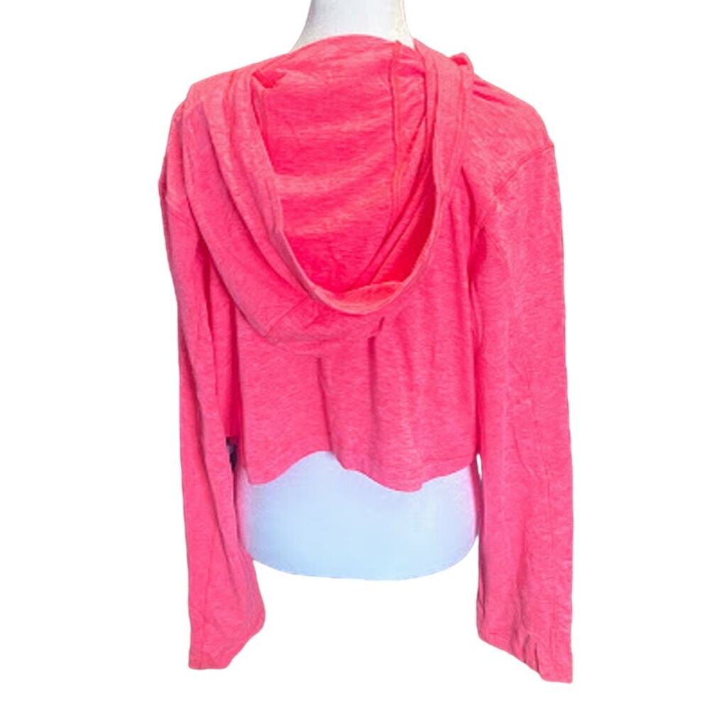 90 Degree by Reflex Pink Half Zip Pullover Hoodie Size Large NWT - Picture 4 of 8